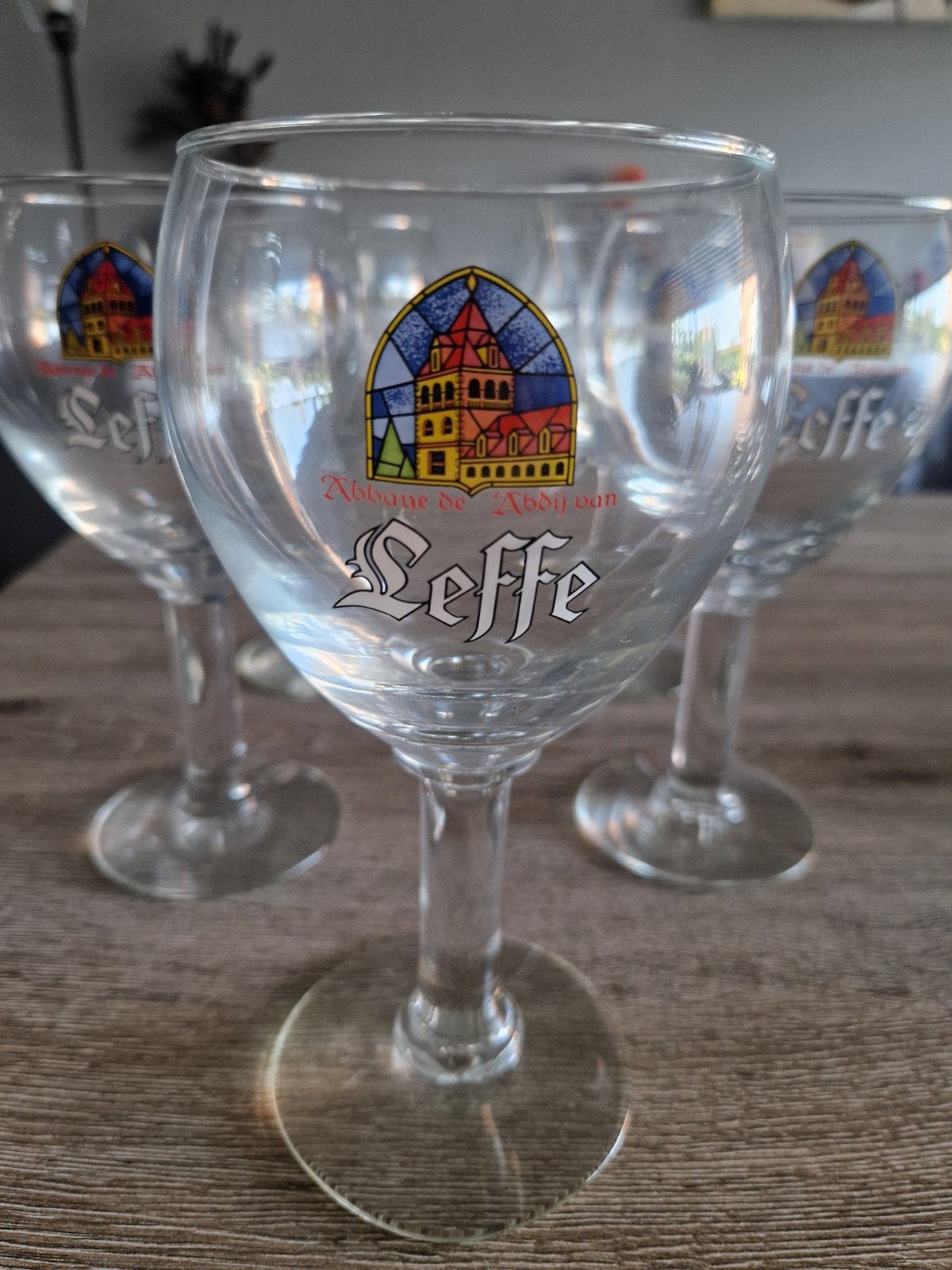 Leffe glazen, Verzamelen, Ophalen, Gebruikt, Bierglas