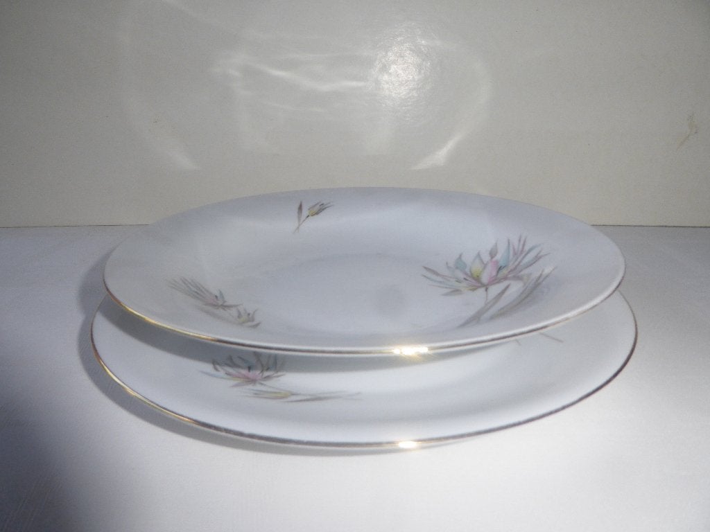 vintage servies in porselein, Ophalen, Gebruikt, Vintage, Bord(en)