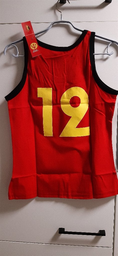 Belgian Red Devils sporttop tanktop shirt XS Rode Duivels 12, Ophalen of Verzenden, Nieuw, Shirt