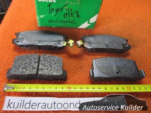 Remblokken achter Toyota MR2 BP1334 Lucas gdb384   044661702, Neuf, -, Toyota, -