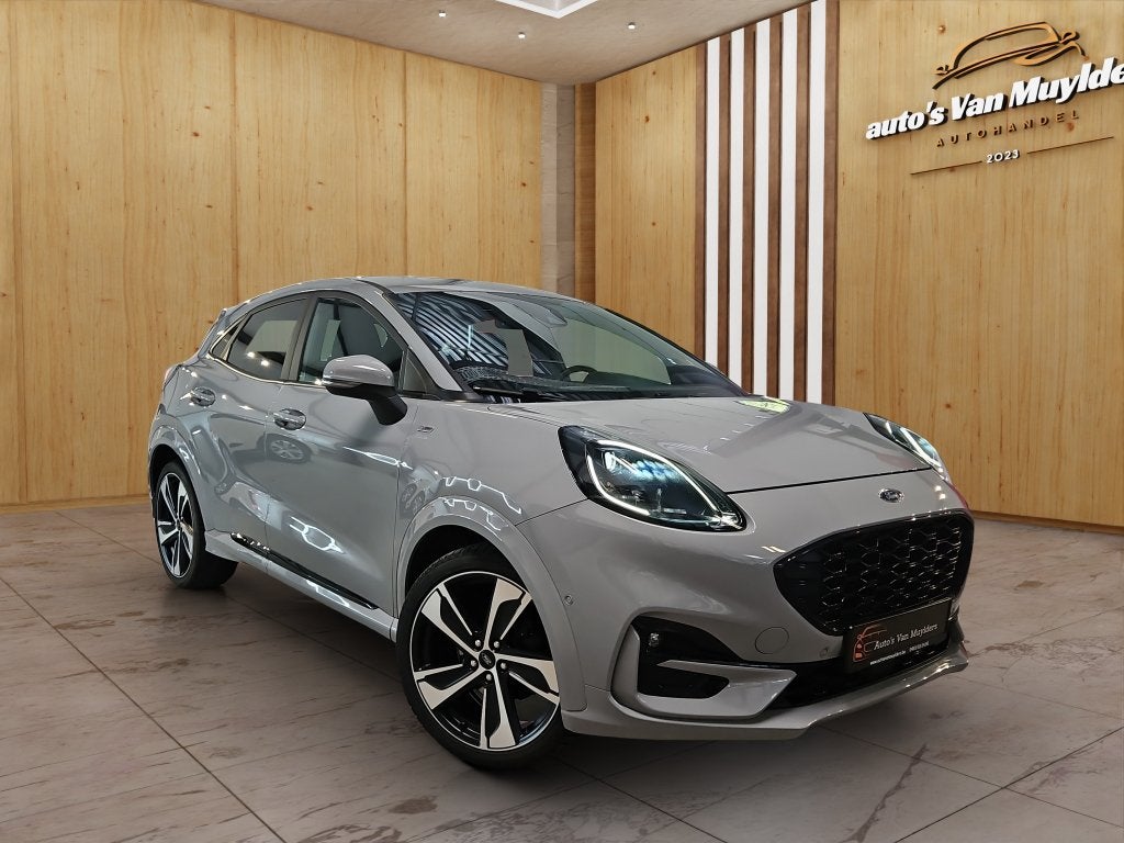 Puma 1.0 EcoBoost mHEV ST-Line x 12 mois de garantie, Autos, Argent ou Gris, Puma, Euro 6, Entreprise