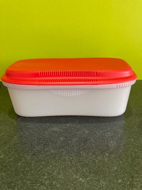 Tupperware pastamaker, Huis en Inrichting, Keuken | Tupperware, Ophalen, Zo goed als nieuw, Rood, Overige typen