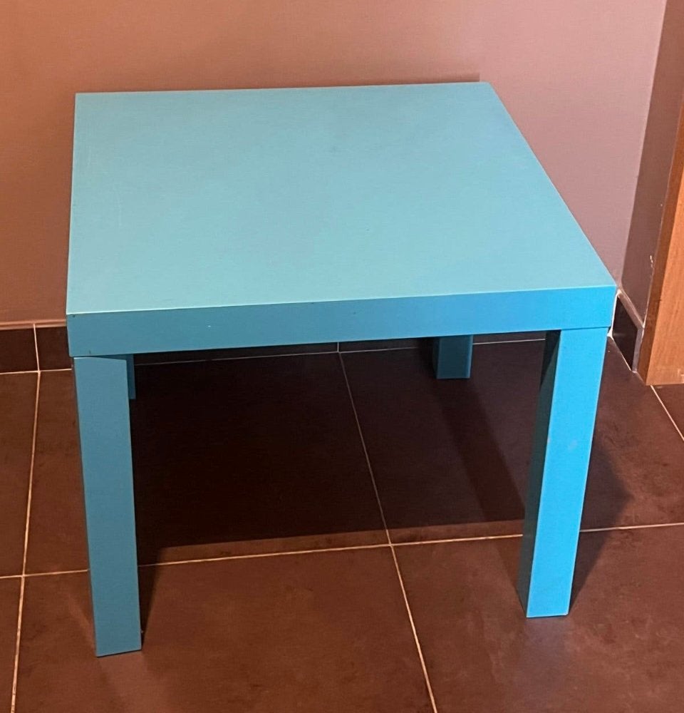 Kindertafeltje in perfecte staat. Blauw, Ophalen, Zo goed als nieuw