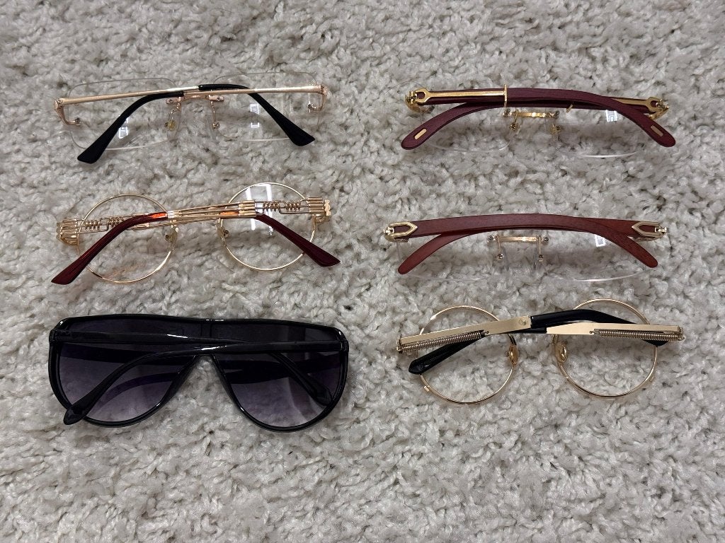 lot de 6 lunettes de soleil et autre, Enlèvement ou Envoi, Neuf, Lunettes