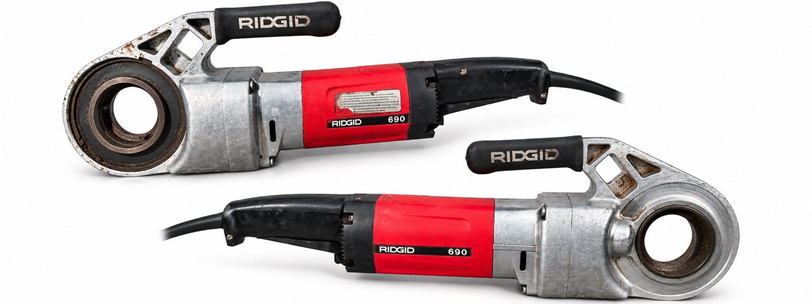 RIDGID 690 – Fileteuse électrique professionnelle, Enlèvement, Utilisé