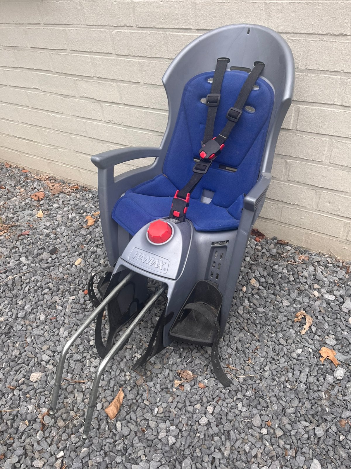 Siège vélo pour enfant inclinable Hamax Siesta, Enlèvement, Utilisé, Siège arrière, Repose-pieds
