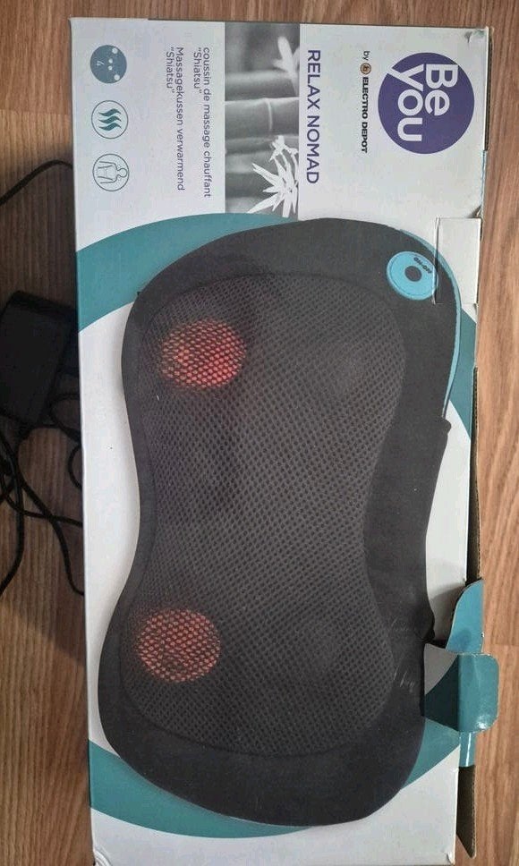 coussin de massage chauffant, Sports & Fitness, Envoi, Comme neuf, Appareil