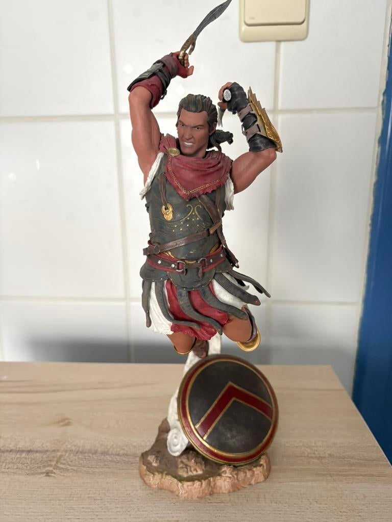 Assasin’s Creed Oddysey Alexios Statue, Collections, Statues & Figurines, Comme neuf, Fantasy, Enlèvement