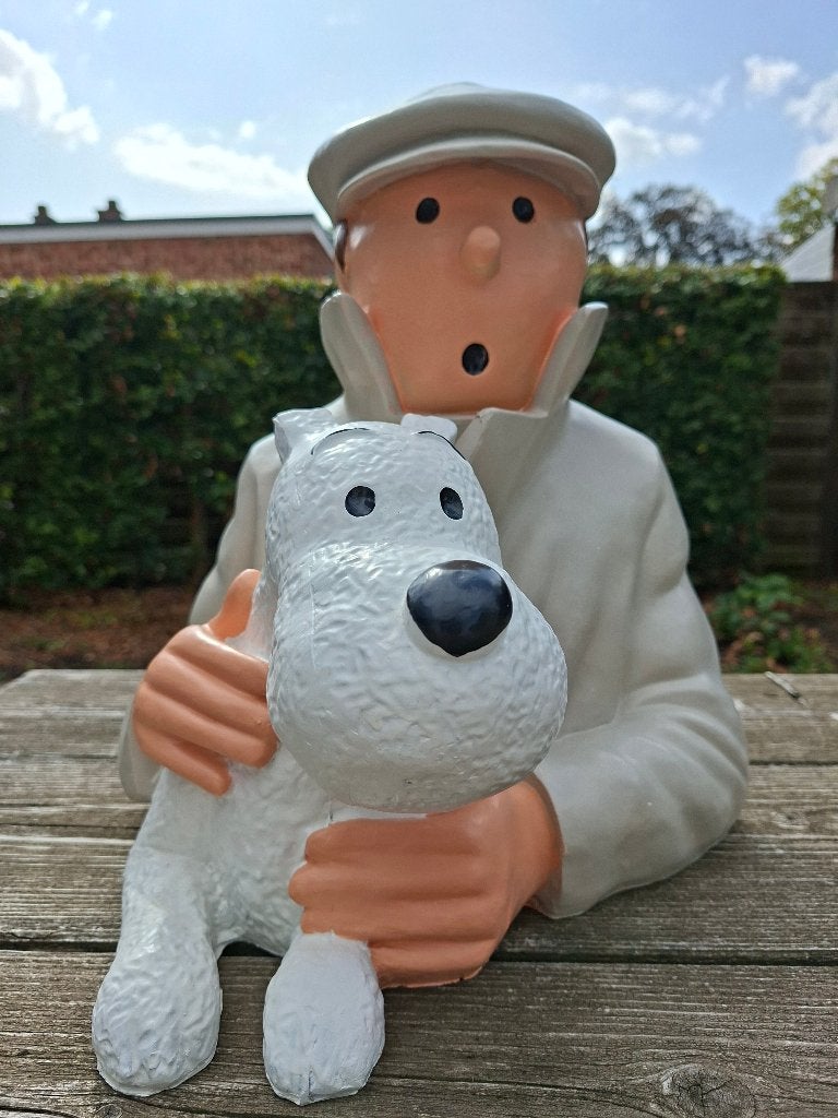 Kuifje en Bobbie, Ophalen, Kuifje, Nieuw, Beeldje of Figuurtje