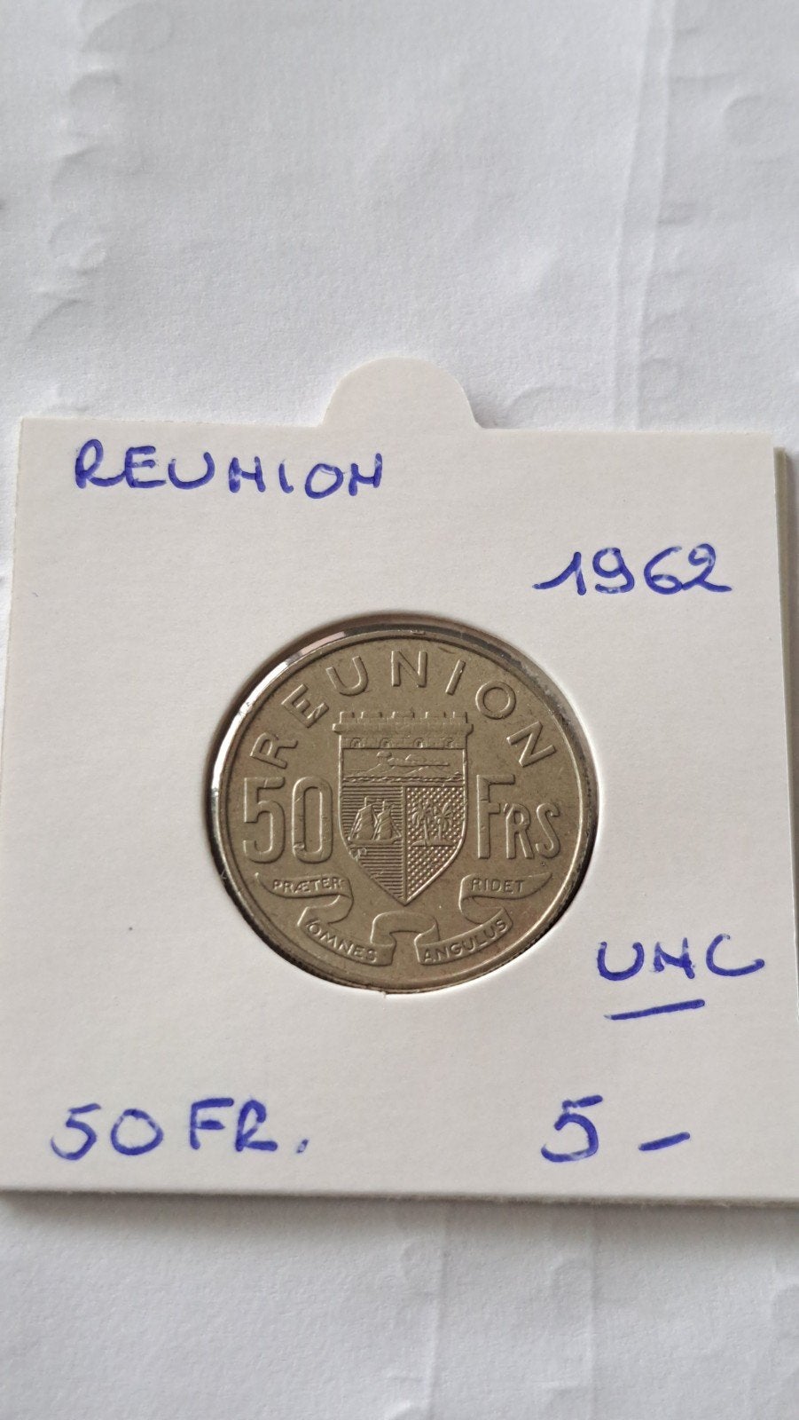 Réunion 50 pour 1962 UNC, Enlèvement ou Envoi