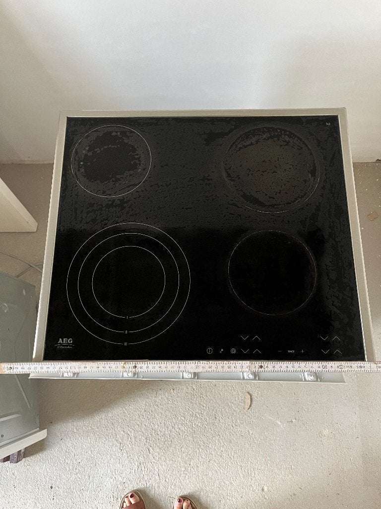 Kookplaat, 4 zones de cuisson, Enlèvement, Utilisé, Encastré
