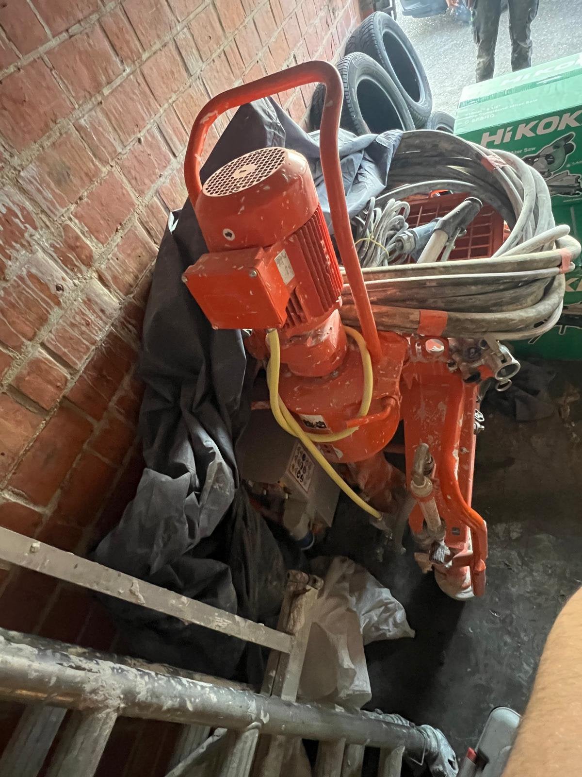 Plastering machine pft g4 1 keer gebruikt, Enlèvement, Comme neuf