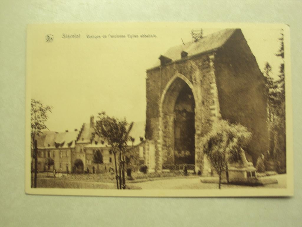 55588 - STAVELOT - VESTIGES DE L'ANCIENNE EGLISE ABBATIALE, Envoi
