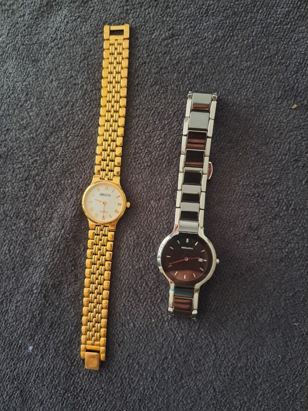 Rodania horloges,  zo goed als nieuw, Montre-bracelet, Autres marques, Enlèvement ou Envoi, Acier