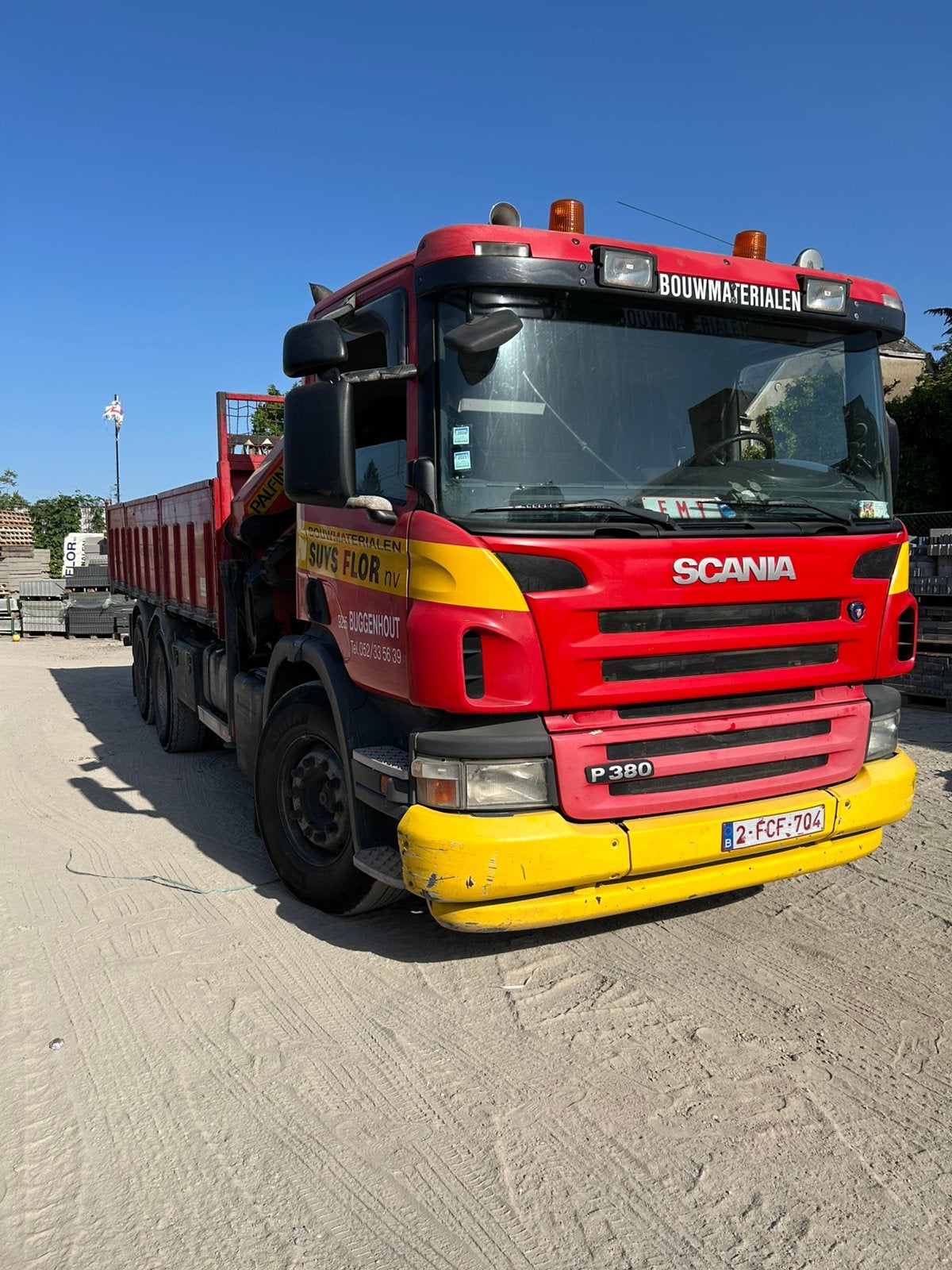 Scania P380 - Palfinger PK17502, Achat, Scania, Carnet d'entretien, Diesel