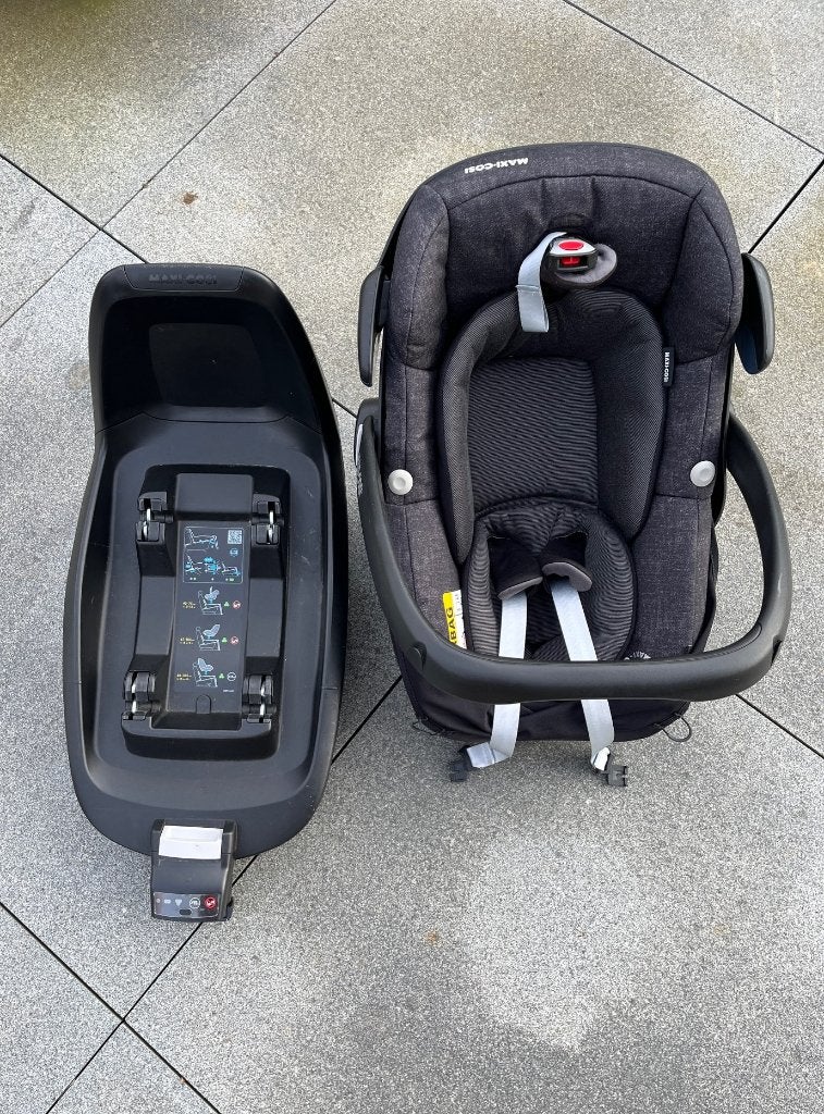 maxi cosy Pebble + base isofix, Enlèvement, Utilisé, Isofix, Maxi-Cosi