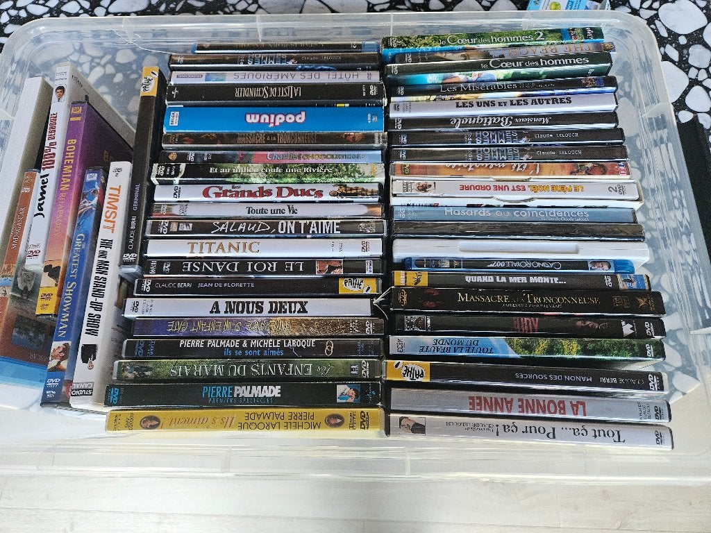 Lot dvd, CD & DVD, Tous les âges, Enlèvement, Utilisé, Autres genres