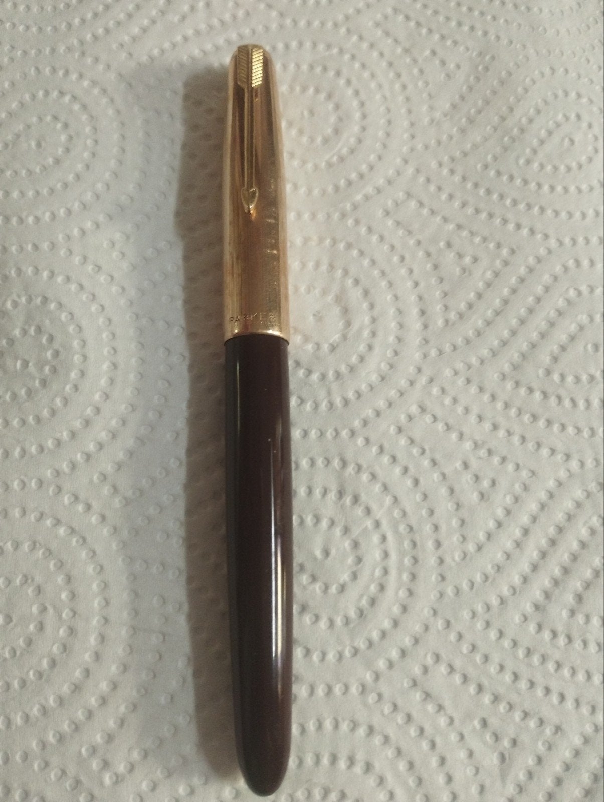 Parker 51 heeft een antieke pen, Verzamelen, Ophalen of Verzenden, Vulpen, Parker