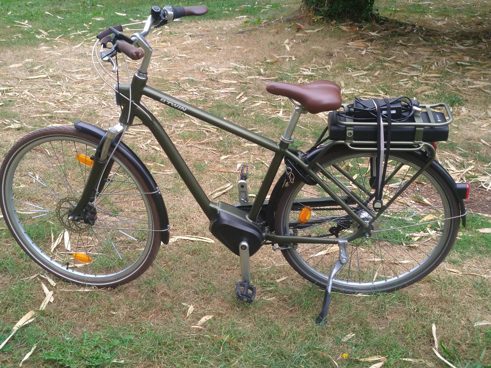 Decathlon elektrische fiets 28 inch, Fietsen en Brommers, Elektrische fietsen, Gebruikt, Minder dan 47 cm, 50 km per accu of meer