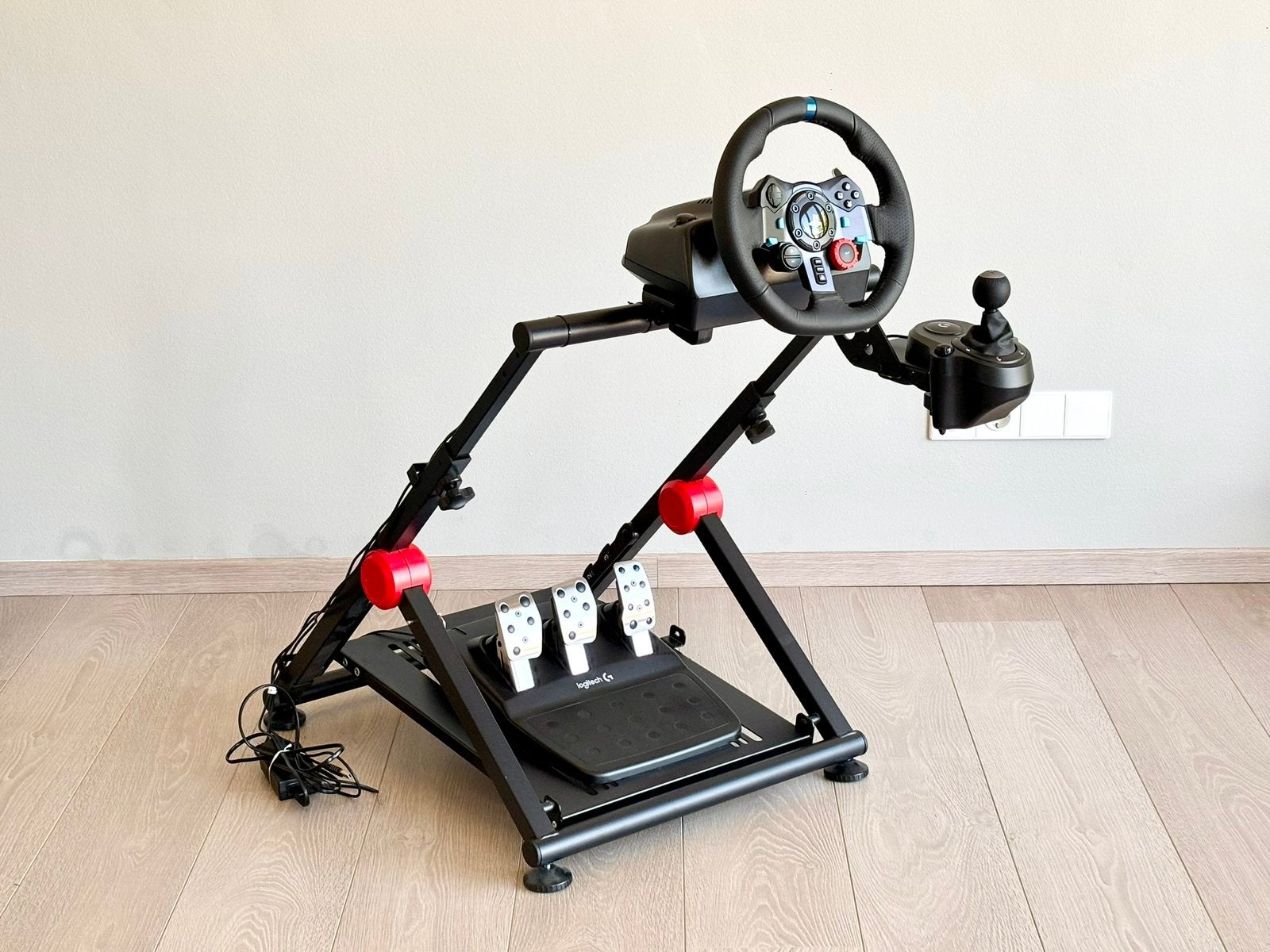 Logitech G29 Complete Sim Racing Set + Shifter + Wheel Stand, Games en Spelcomputers, Ophalen, Racestuur, PlayStation, Zo goed als nieuw