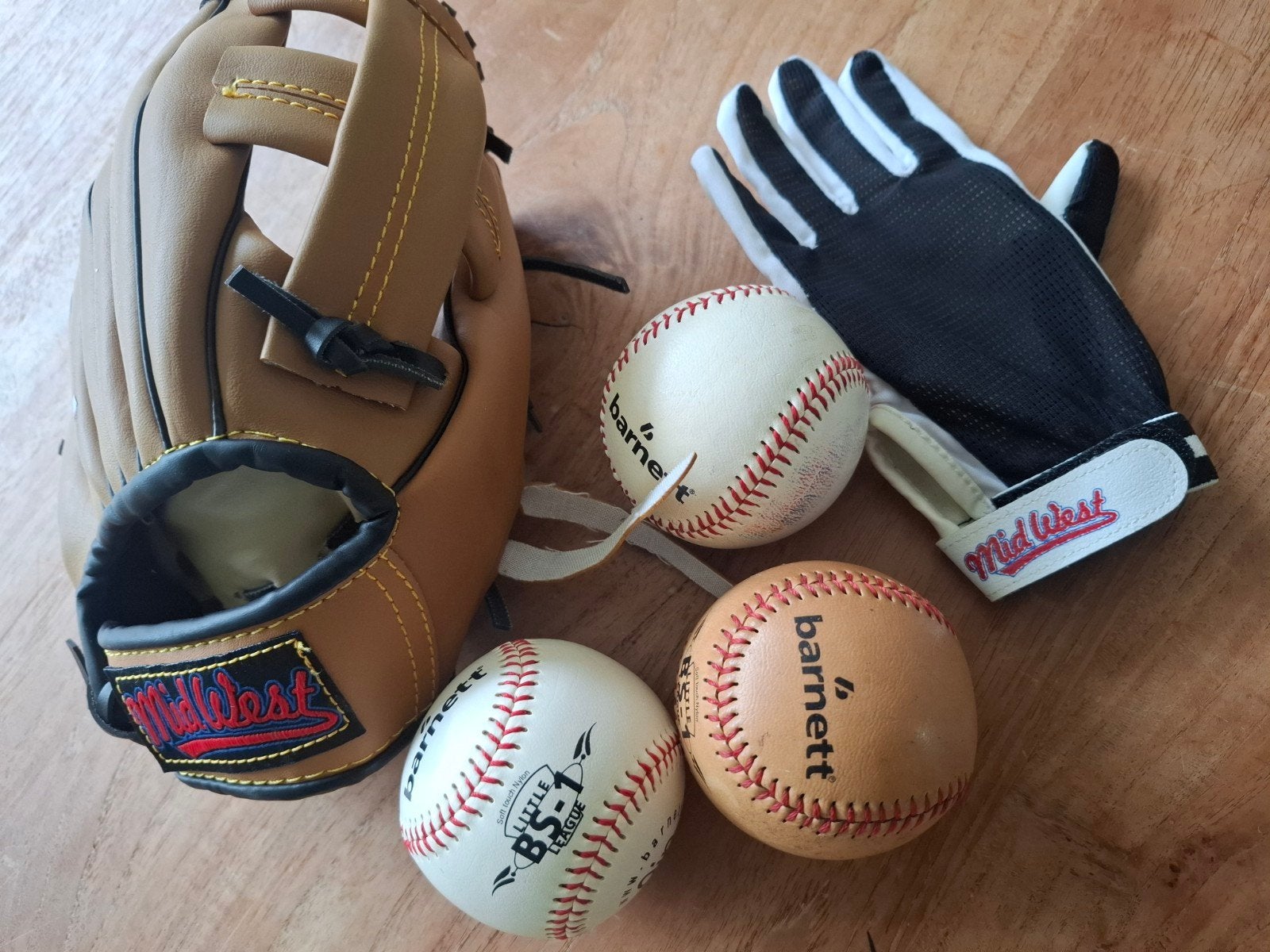 Basebal attributen, Sport en Fitness, Honkbal en Softbal, Ophalen