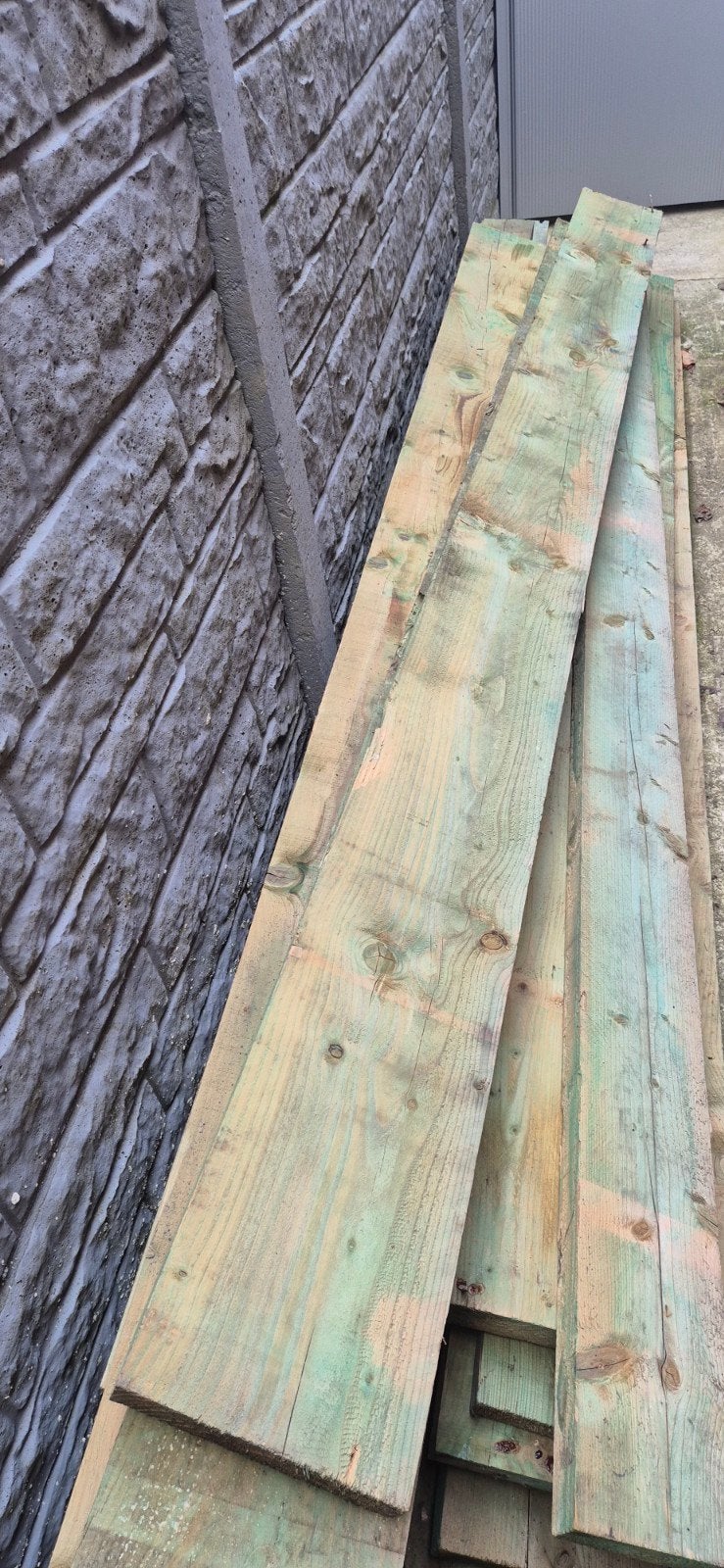 Dakplanken / Bouw hout, Jardin & Terrasse, Poteaux, Poutres & Planches, Planches, Enlèvement