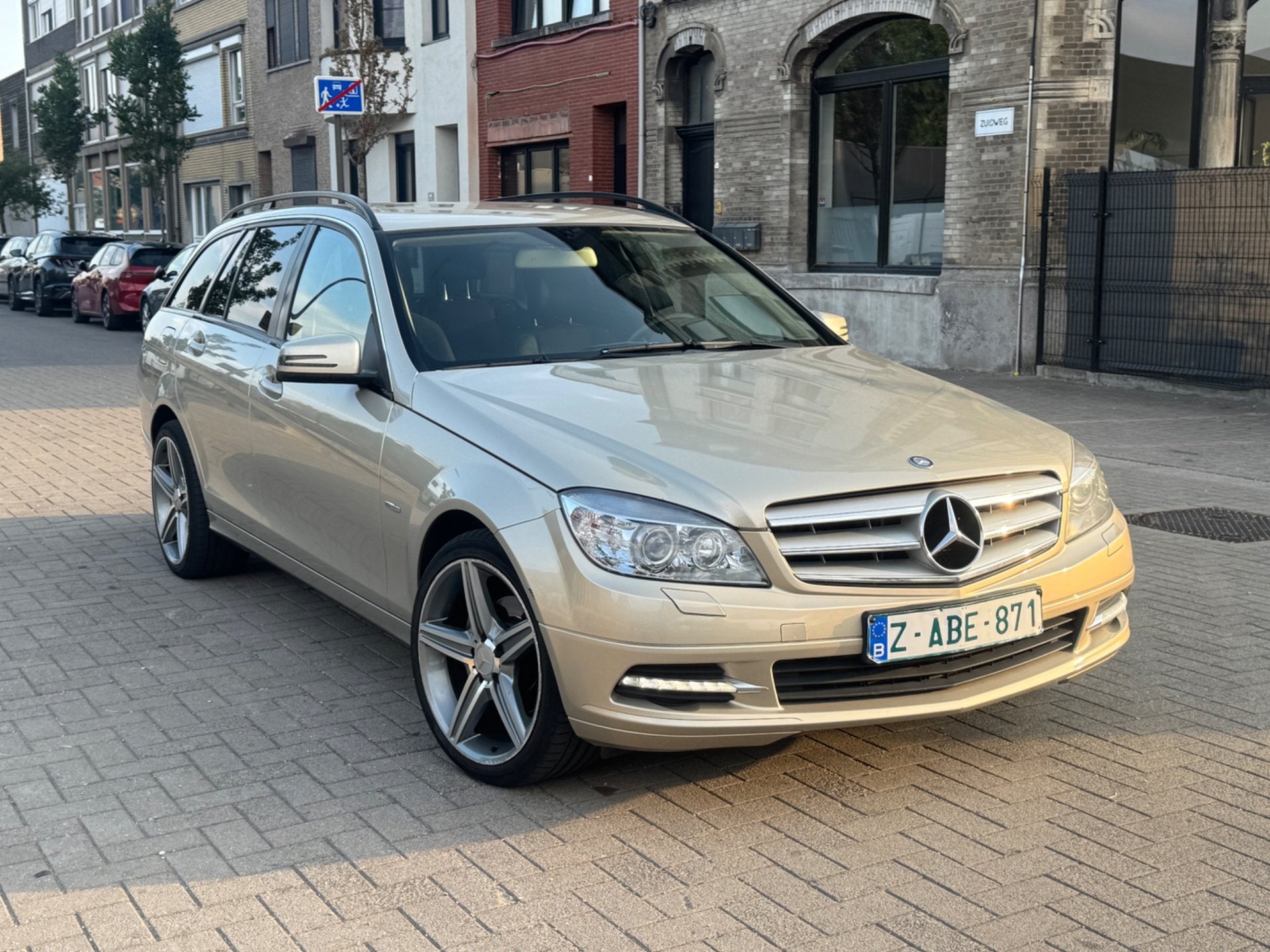 Mercedes C220D | Euro 5, Auto's, Euro 5, Stof, Gebruikt, Overige kleuren