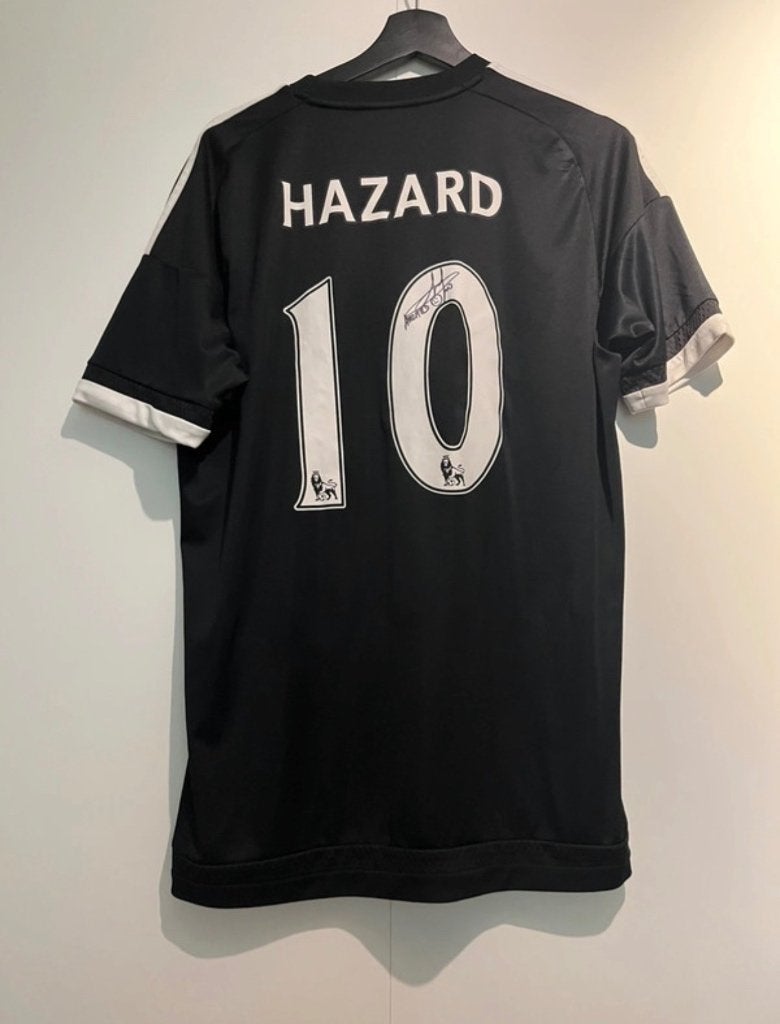Gesigneerd shirt Hazard, Verzenden, Zo goed als nieuw, Shirt