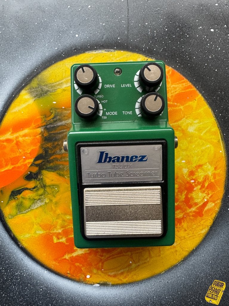 Crieur à tube turbo Ibanez TS9DX, Enlèvement ou Envoi, Utilisé, Distortion, Overdrive ou Fuzz