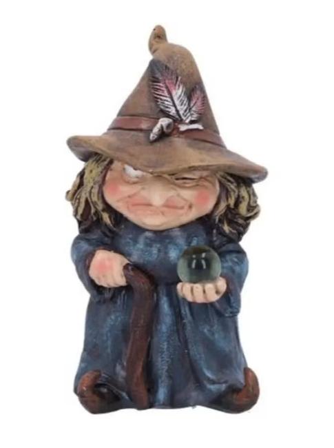 Belles figurines de jardin/nains de jardin Sorcières (11 cm)