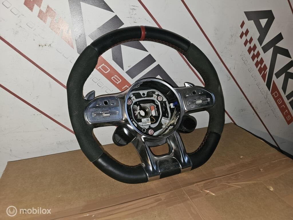mercedes AMG Stuurwiel C63 E63 AMG Gt CLA45 A45 W177 W205, Gebruikt, Ophalen of Verzenden
