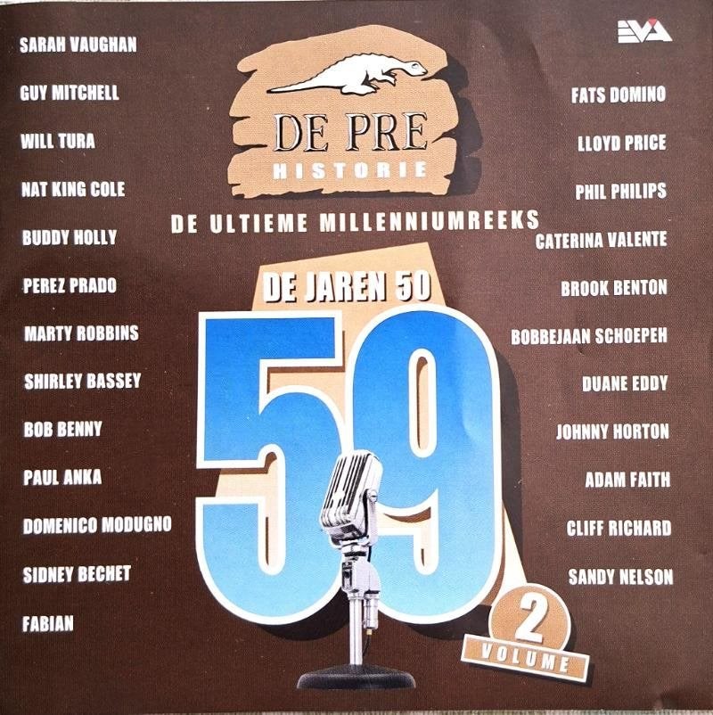 cd DE PREHISTORIE 1959 VOL 2, Cd's en Dvd's, Ophalen of Verzenden, Zo goed als nieuw