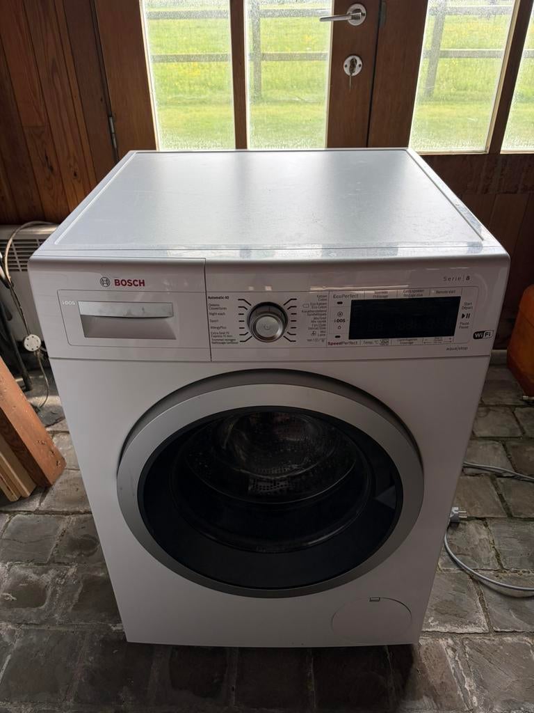 Wasmachine Bosch 8kg wifi A+++ | Levering mogelijk, Elektronische apparatuur, Ophalen, Zo goed als nieuw