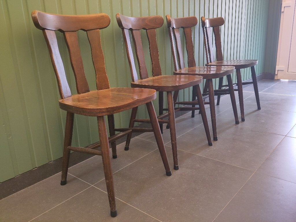 4 antieke stoelen, Antiek en Kunst, Ophalen