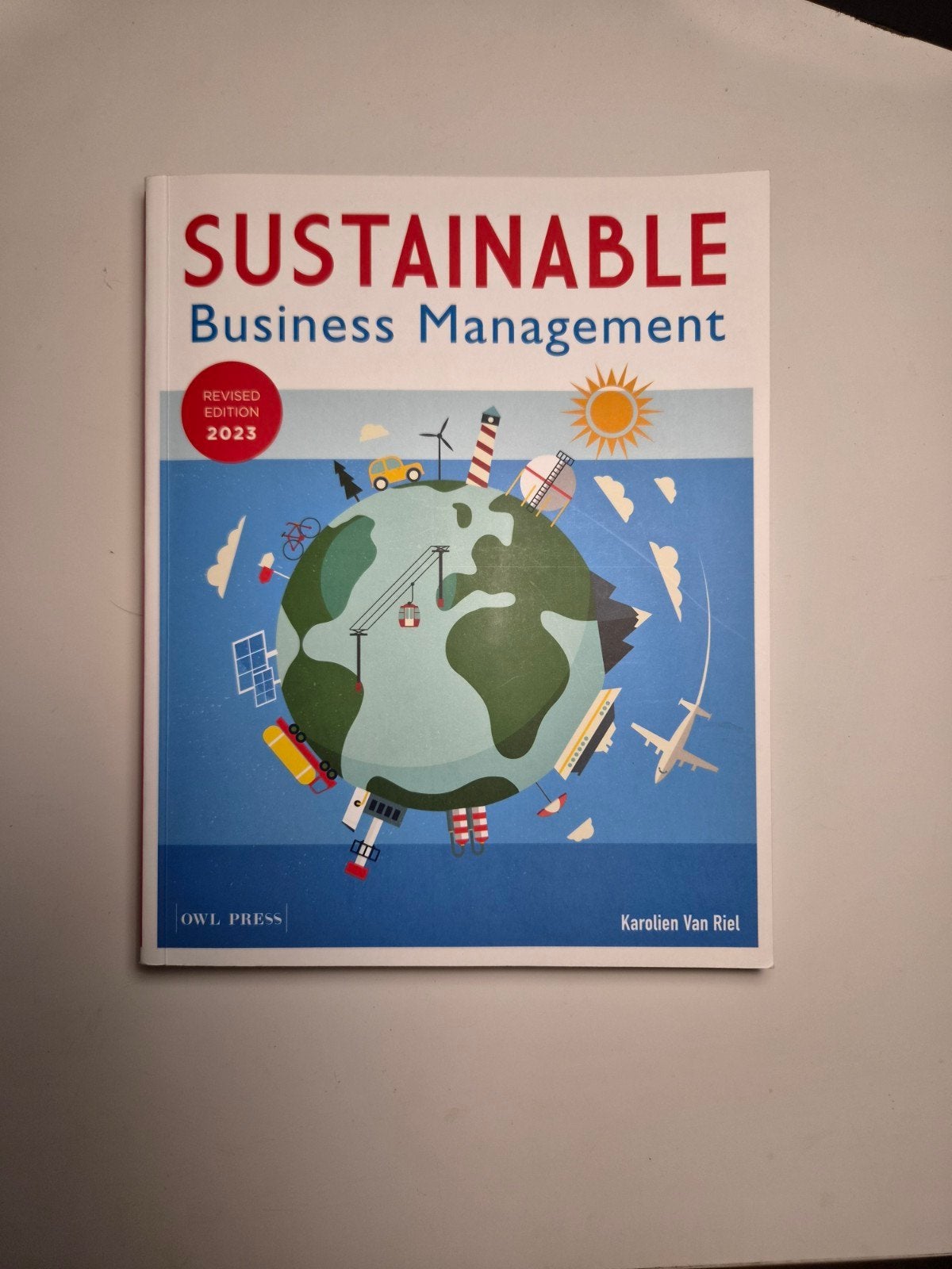 Karolien Van Riel - Sustainable Business management 2023, Boeken, Ophalen of Verzenden, Karolien Van Riel
