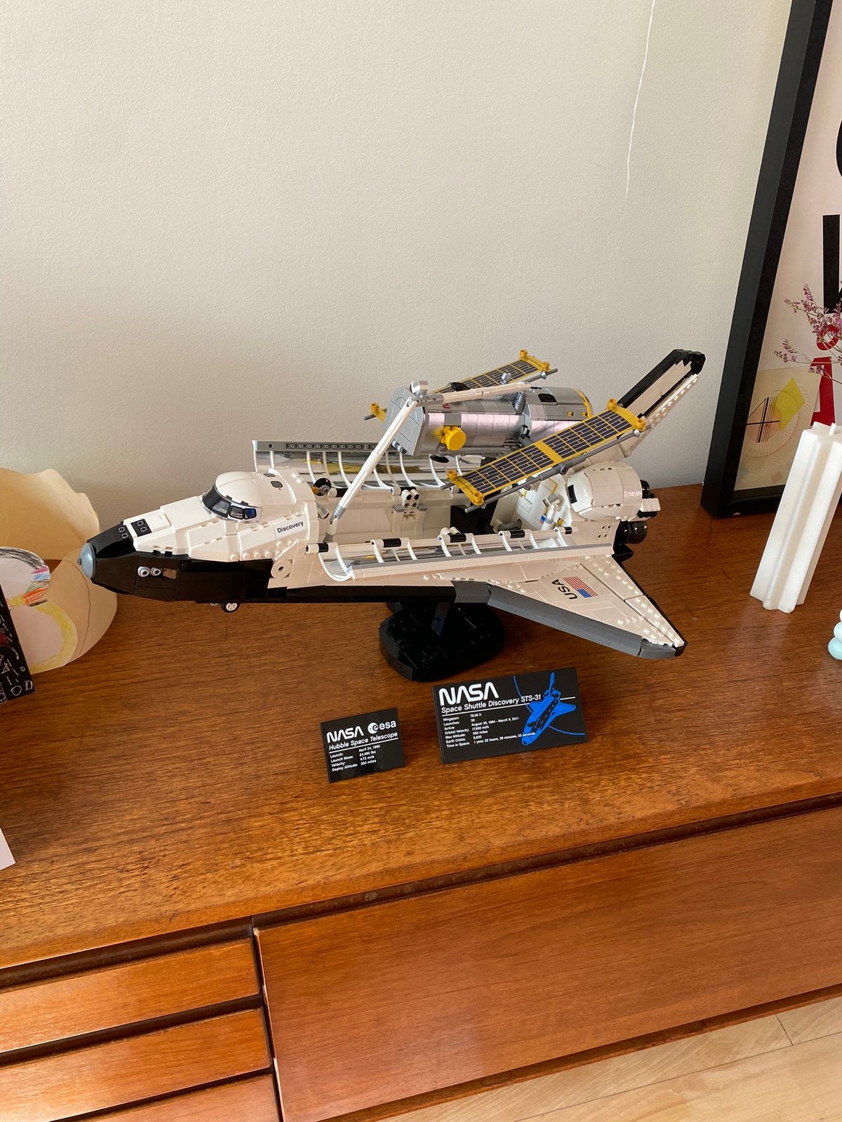Lego Nasa Space Shuttle Discovery 10283, Kinderen en Baby's, Speelgoed | Duplo en Lego, Ophalen, Lego, Zo goed als nieuw, Space