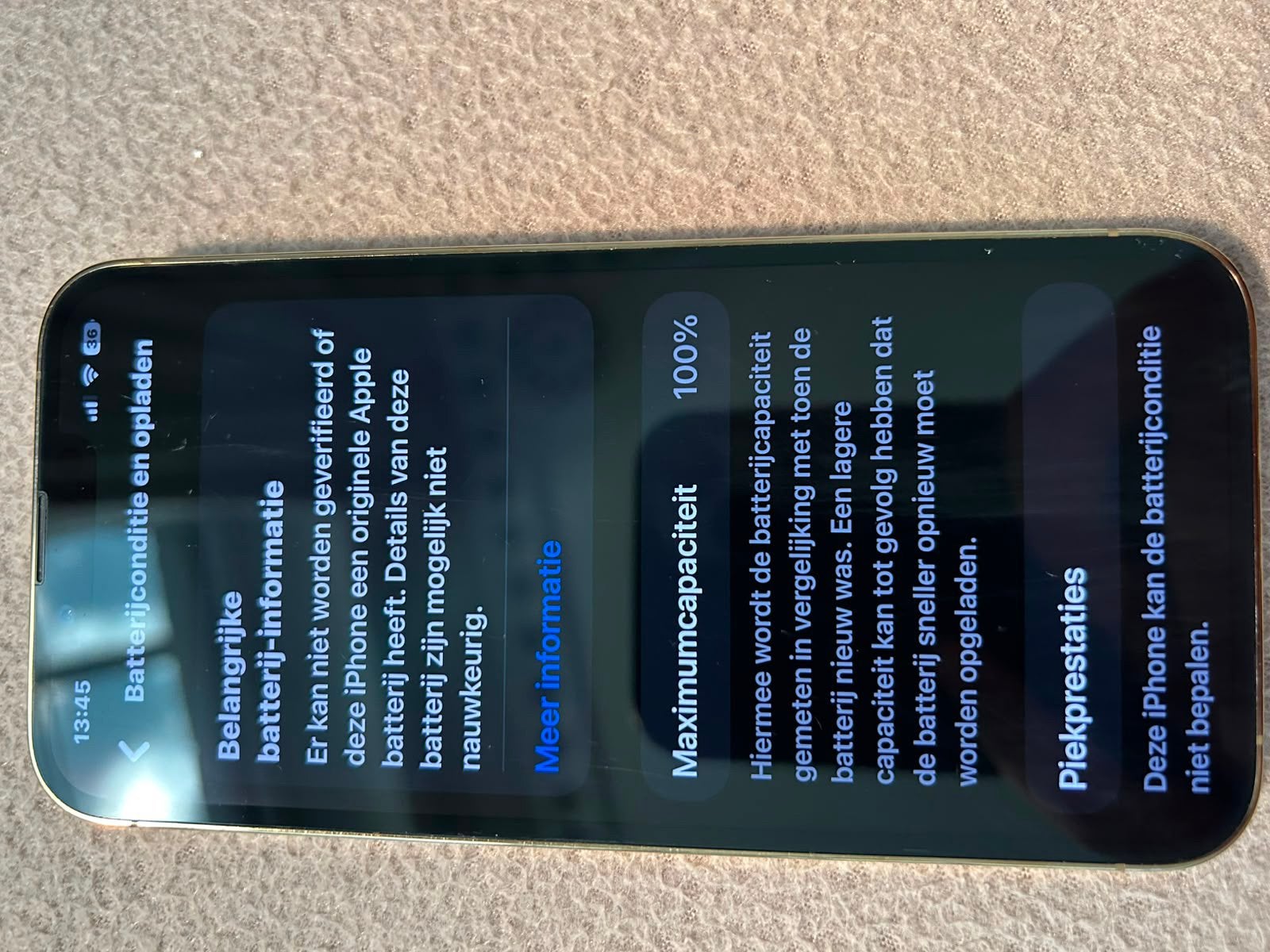 Iphone 13 pro, Télécoms, Téléphonie mobile | Apple iPhone, Avec simlock (verrouillage SIM), 128 GB, Or, Enlèvement