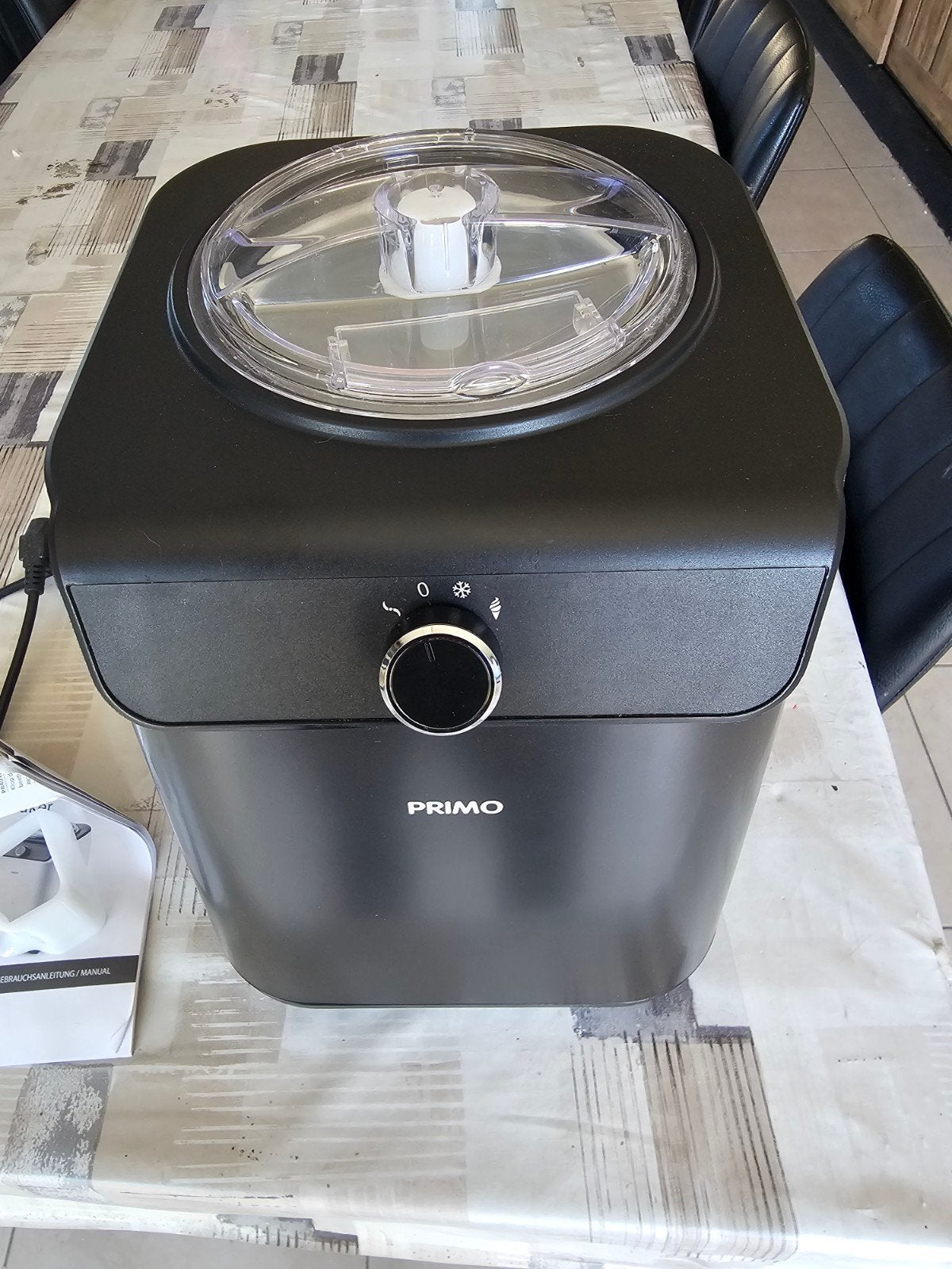 PRIMO PR404IM ijsmachine zo goed als nieuw, Elektronische apparatuur, IJsmachines, Ophalen, Zo goed als nieuw, Zelfvriezend