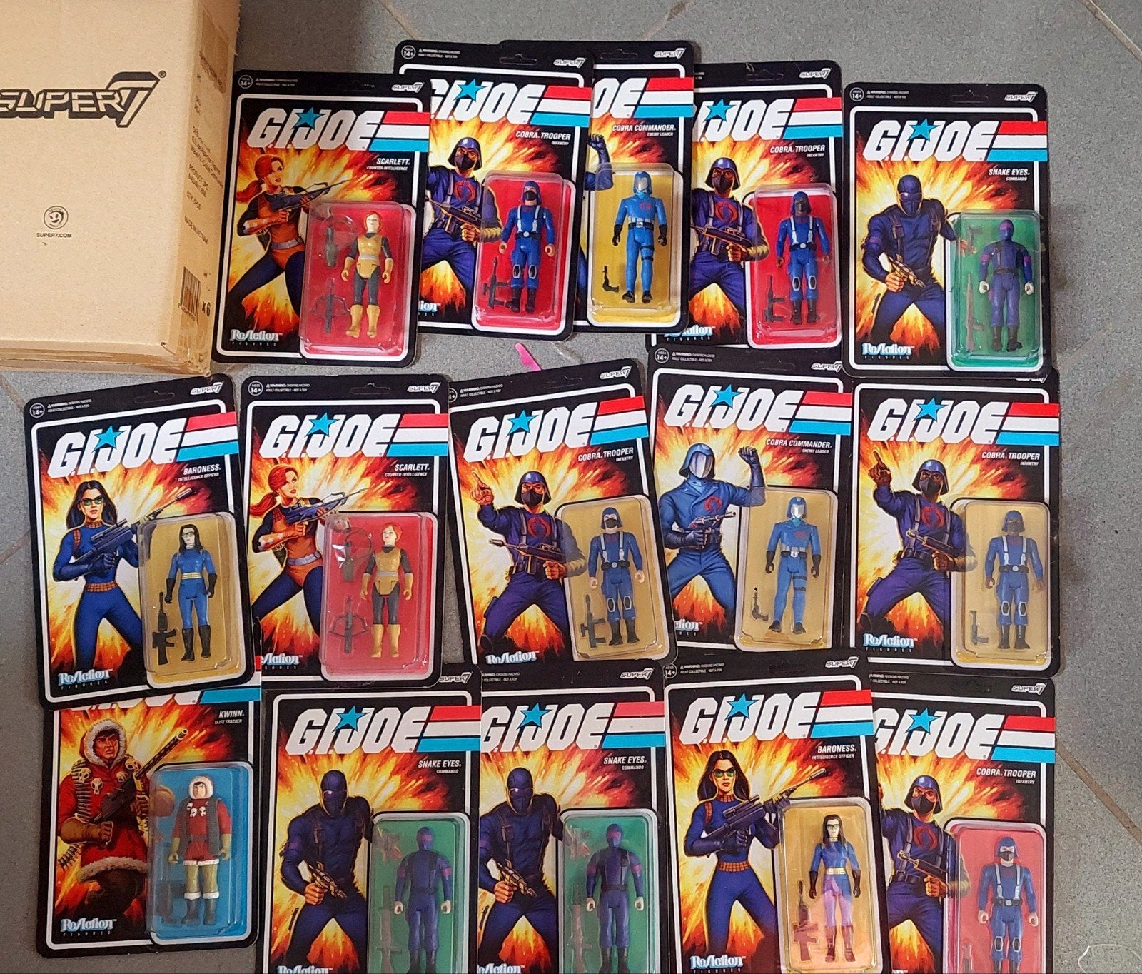 Autorisation : Figurines GI Joe Re-Action, Neuf, Enlèvement ou Envoi, Info@hasbro.com, Consumentenservice Benelux De Entree 240A 1101 EE Amsterdam