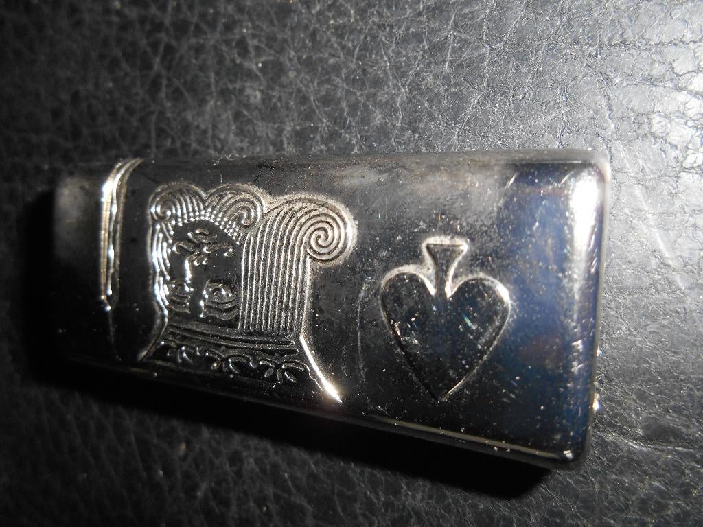 Briquet rechargeable Roi de coeur, Enlèvement ou Envoi, Briquet