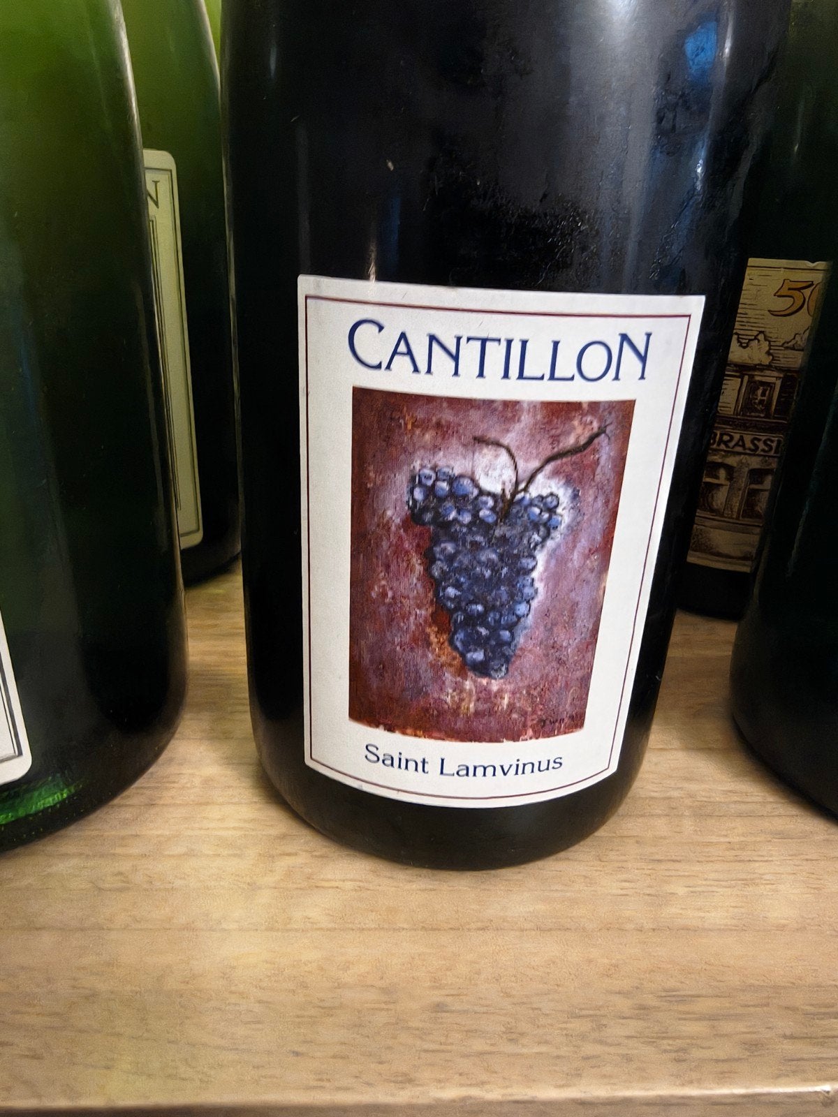 Cantillon Saint-Lamvinus, Verzamelen, Ophalen