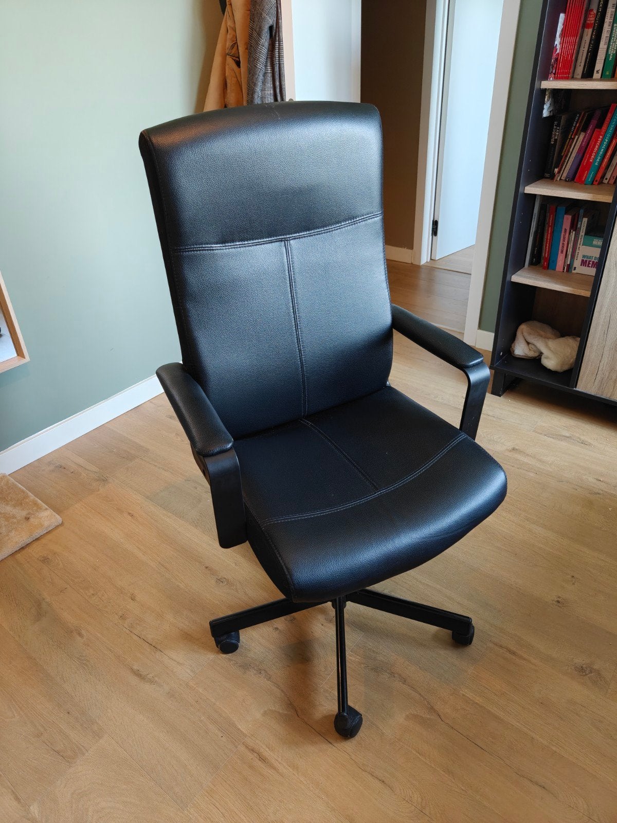 Bureaustoel, Maison & Meubles, Chaises de bureau, Enlèvement, Comme neuf, Noir, Chaise de bureau