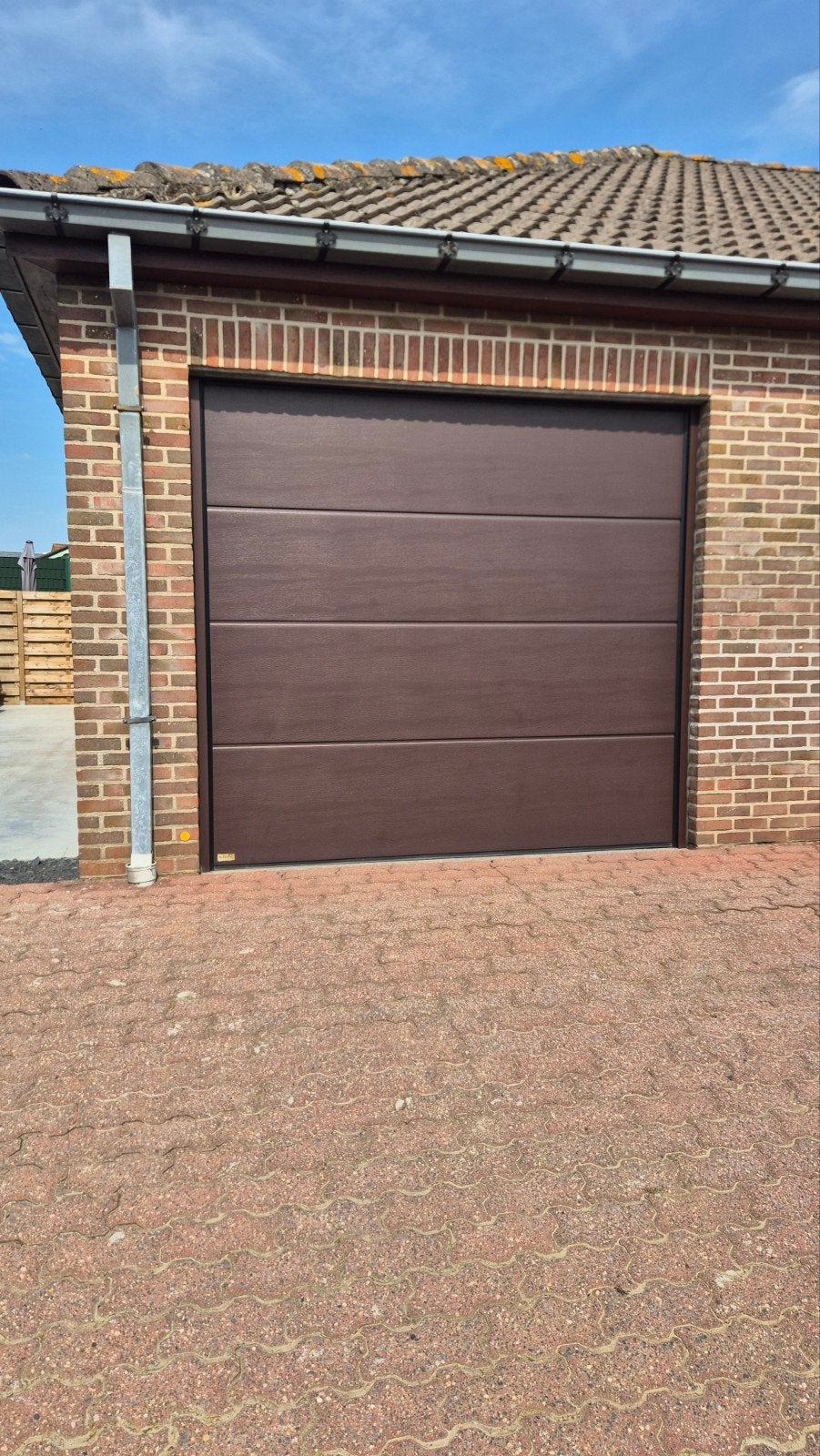 garagepoort, Ophalen