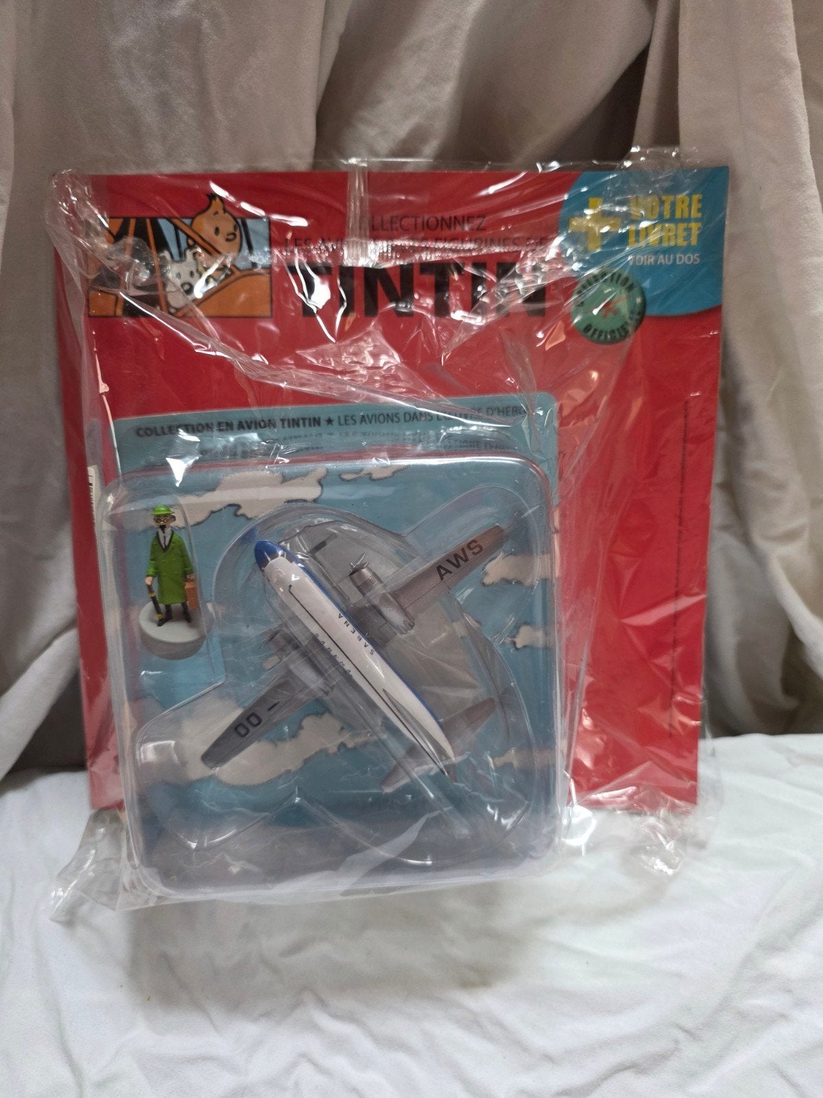 Avion Tintin n17 de la collection « En Avion Tintin » (Édit, Enlèvement ou Envoi, Tintin