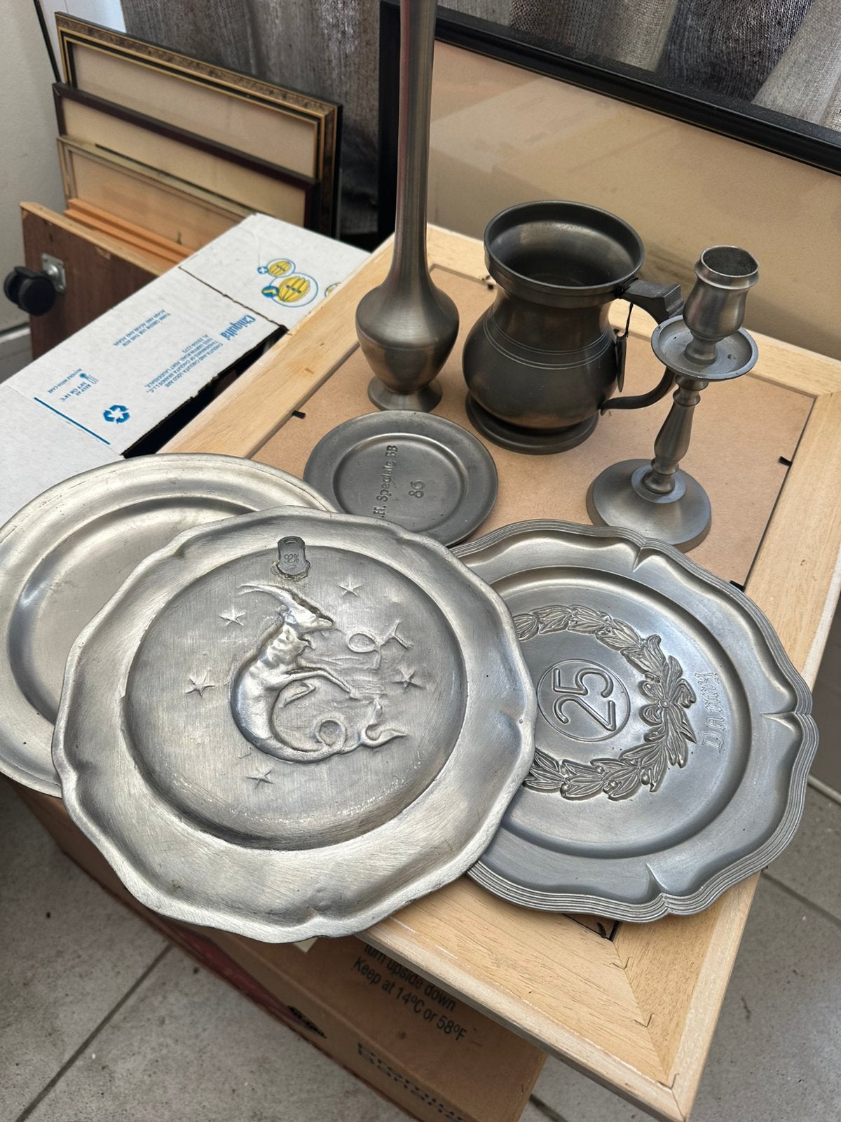Antiek tin, Antiquités & Art, Antiquités | Étain, Enlèvement