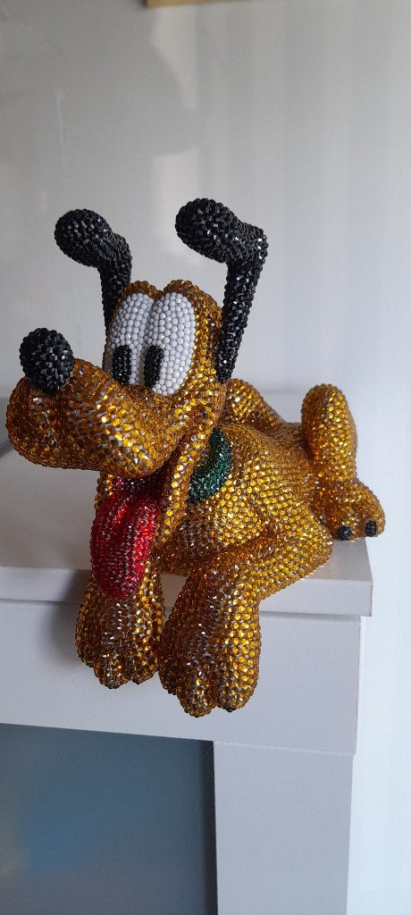 Pluto 3D print diamond painting, Ophalen, Goofy of Pluto, Nieuw, Beeldje of Figuurtje