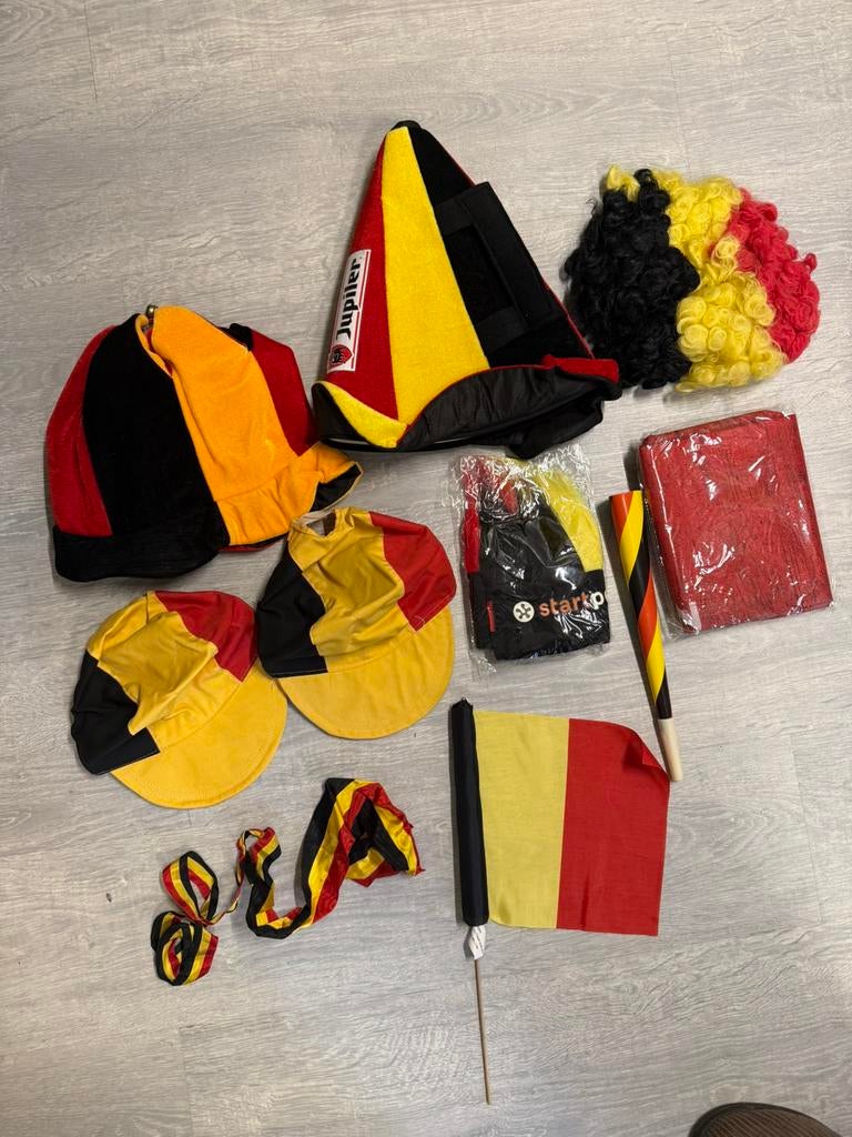 Supporter materiaal België, Ophalen, Gebruikt