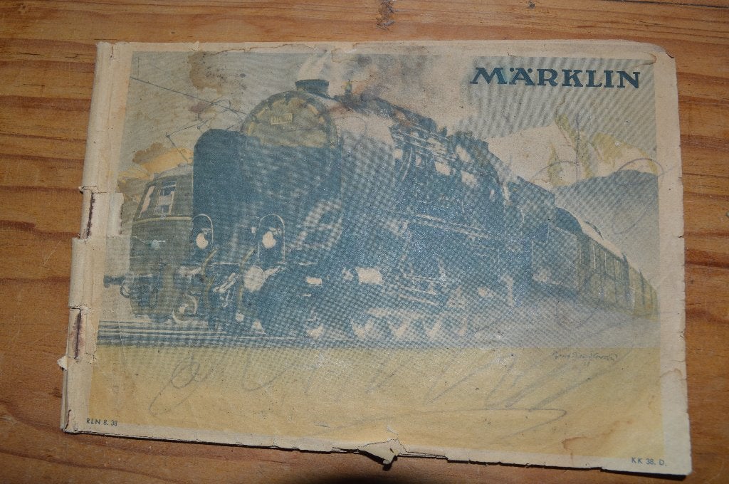 Märklin « KLEIN Katalog 1938 » en allemand (32 pages), Analogique, Enlèvement ou Envoi, Courant alternatif, Livre, Revue ou Catalogue