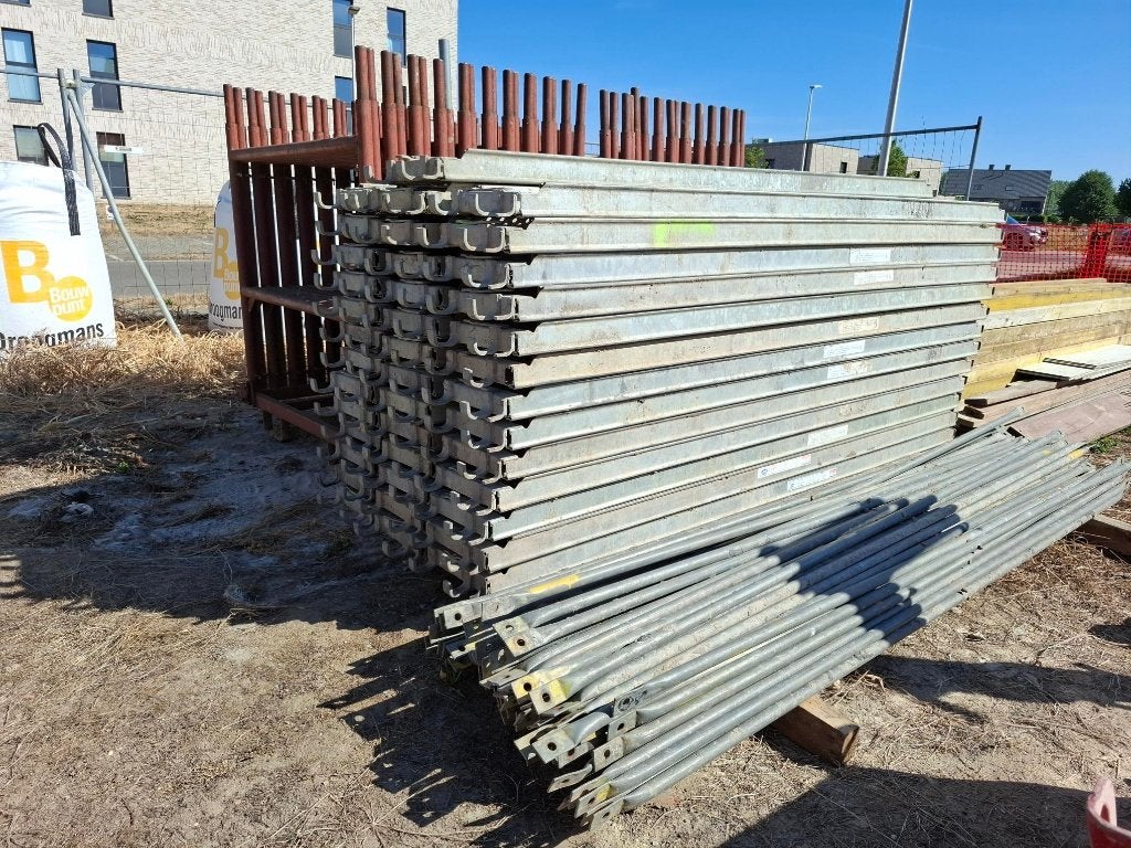Bouwstelling, Bricolage & Construction, Échafaudages, Enlèvement, Utilisé, Échafaudage de façade, 5 mètres de hauteur ou plus