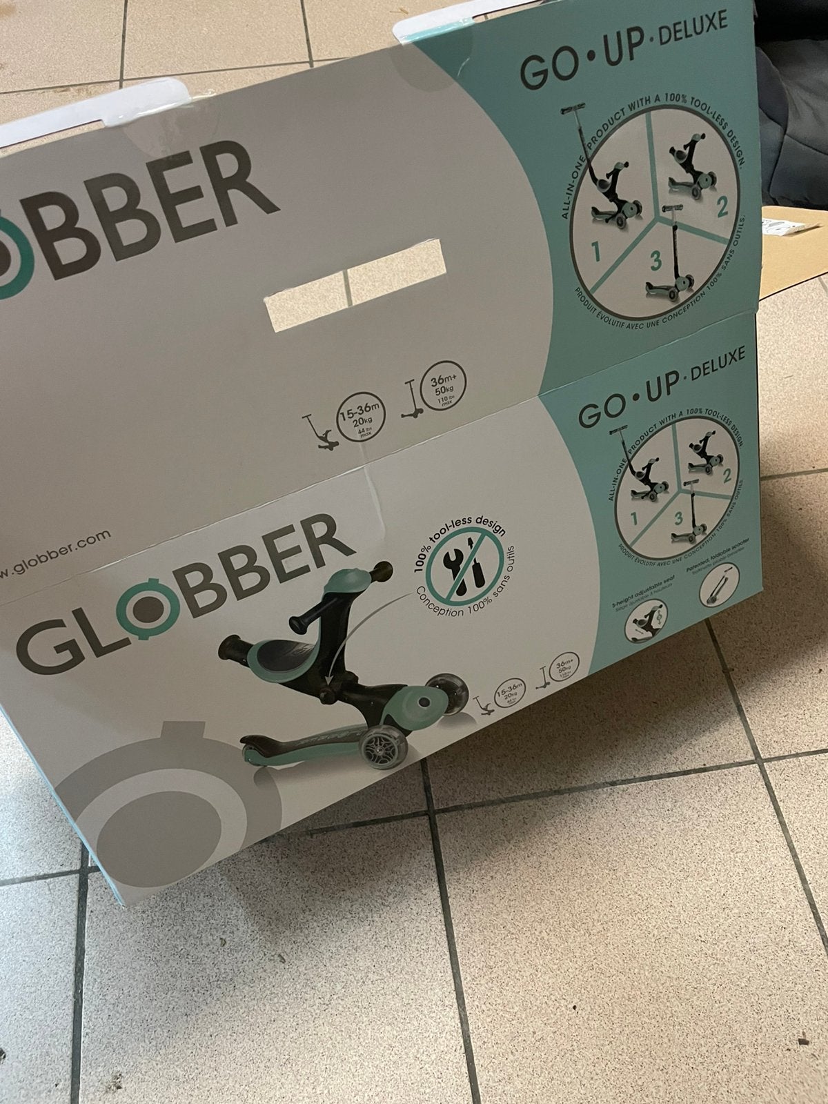 Trotinette evolutive globber, Vélos & Vélomoteurs, Enlèvement, Utilisé
